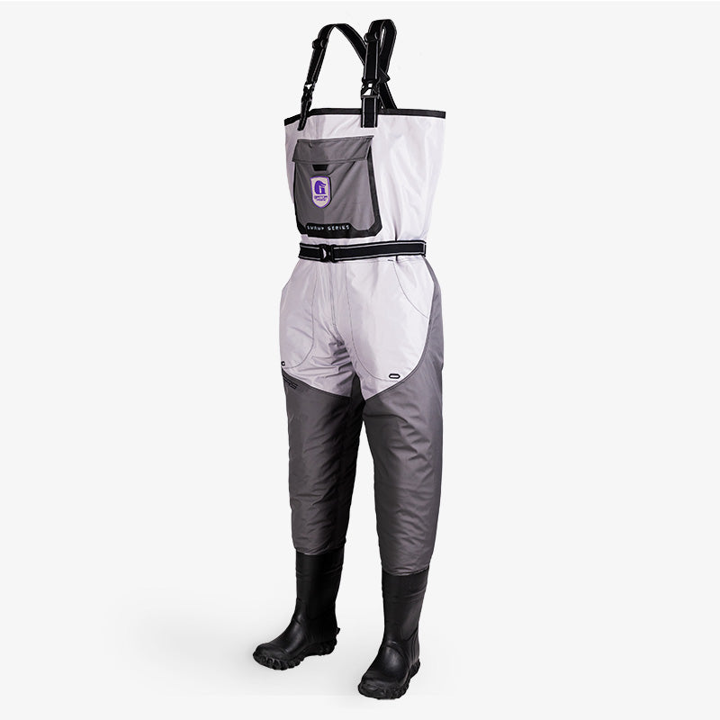 Gator Waders Uninsulated Swamp Waders | Women's - Grey Grey Waders - Tophatter Daily Deals