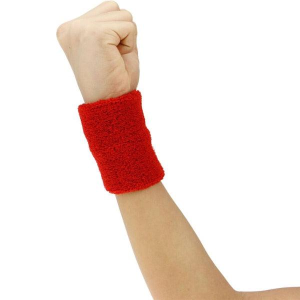 Unisex Sweat Wristbands - Sports Wrist Sweat Bands Wristbands Unisex 80s Fitness Sweatbands Gym Tennis Soccer - Tophatter Daily Deals