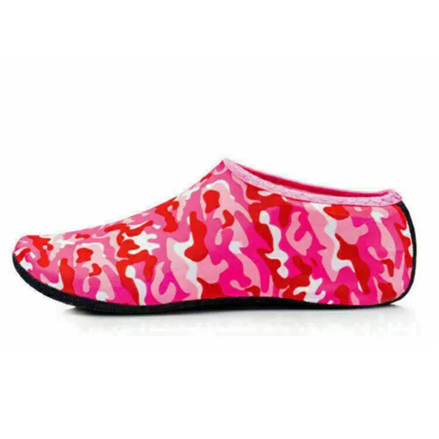Beach Water Shoes – Unisex Comfortable & Flexible Swim Shoes for Sand, River & Water Park Camo Red Swimming Shoes - Tophatter Daily Deals