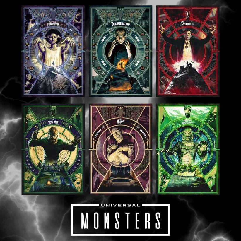 Universal Monsters Bride of Frankenstein Limited Edition Art Print Art Print - Tophatter Daily Deals