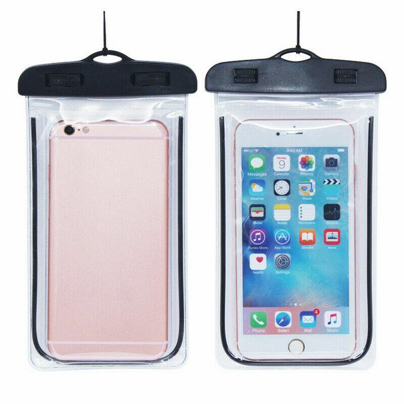 Best Waterproof Phone Case UK - Universal Waterproof Underwater Phone Case Dry Bag Pouch For All Smartphones Black Apparel & Accessories - Tophatter Daily Deals