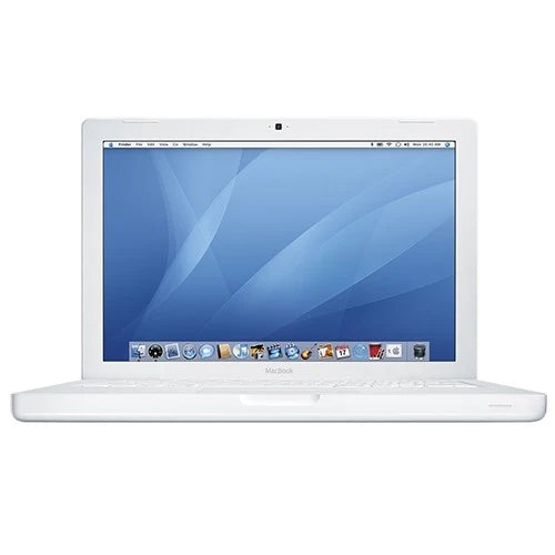 Apple MacBook MB061LL/A Intel Core Duo T7200 X2 2GHz 1GB 80GB 13.3" White (Refurbished) Apple MacBook - Tophatter Daily Deals