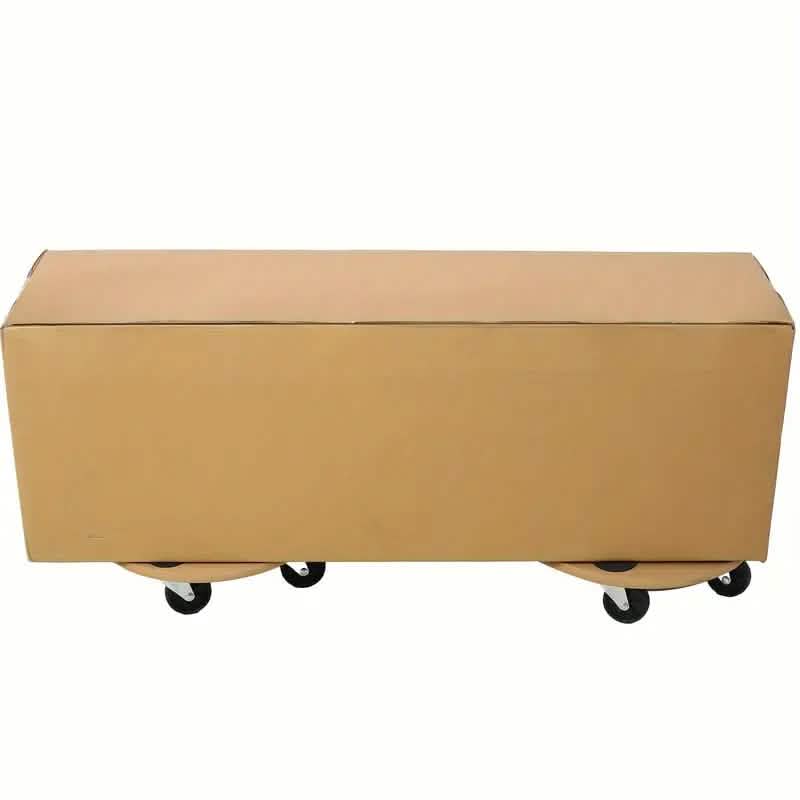 2-Piece: Furniture Moving Dolly Heavy Duty Wood Rolling Mover Home Improvement - Tophatter Daily Deals