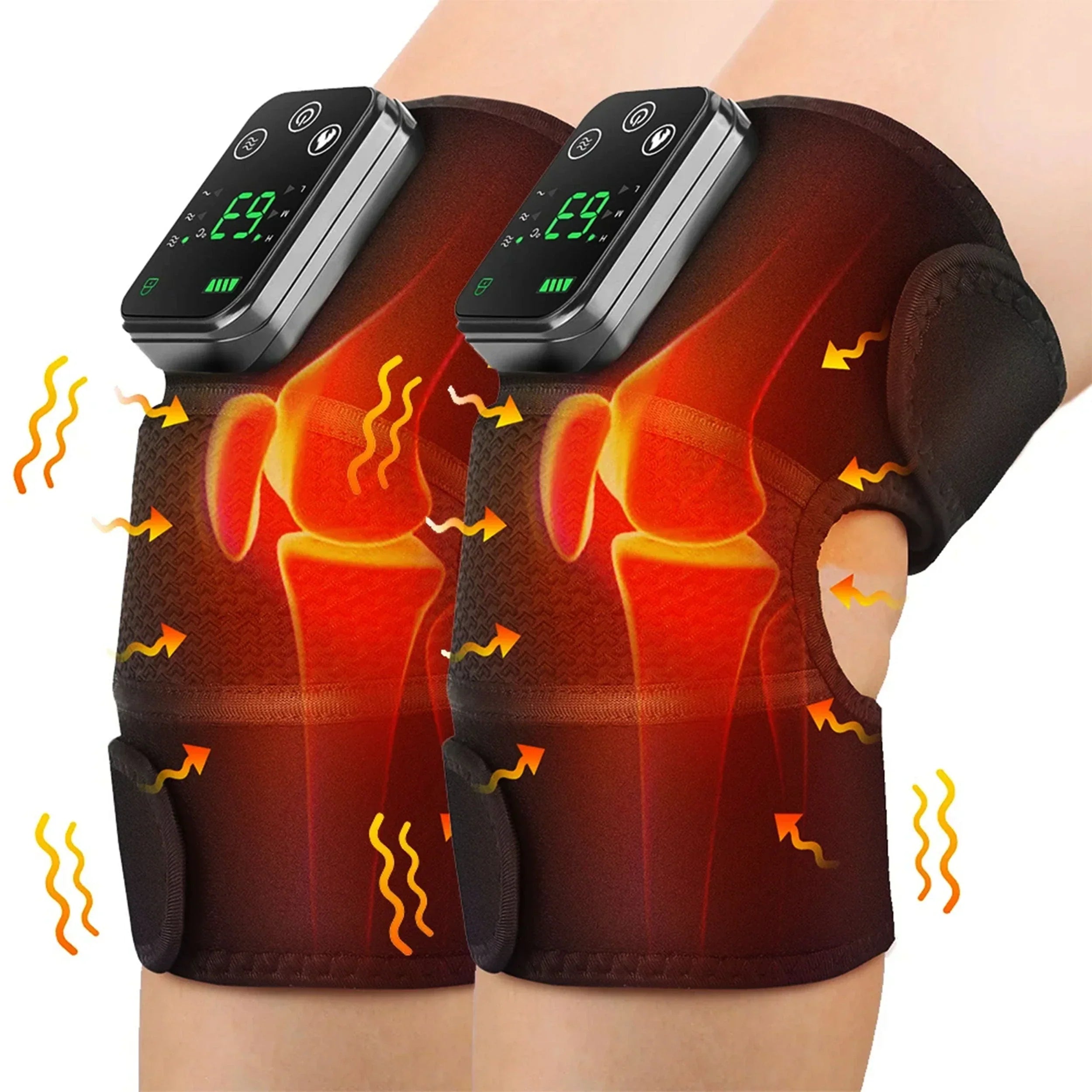 Wireless Heated Massager 3 In 1 Knee Elbow Shoulder - Tophatter Daily Deals