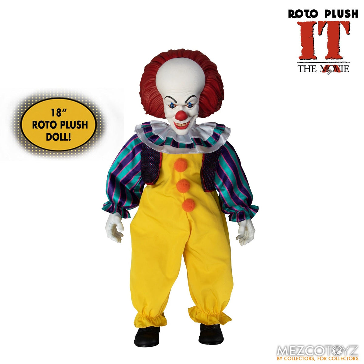 IT - Pennywise 18" Roto Plush Figure Plush Toy - Tophatter Daily Deals
