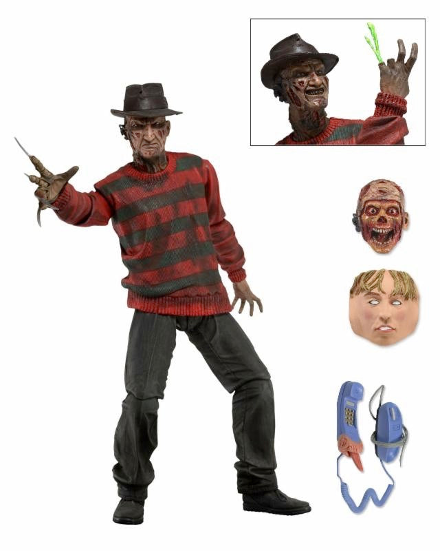 A Nightmare on Elm Street – Ultimate 30th Anniversary Freddy Action Figure Collectible Figure - Tophatter Daily Deals