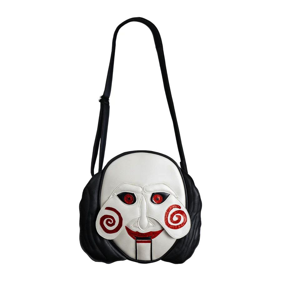 Saw - Officially Licensed Billy The Puppet Bag (Vegan Leather) Handbag - Tophatter Daily Deals