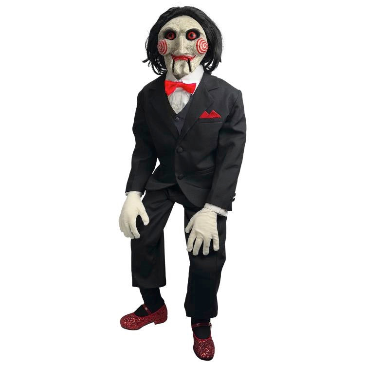 Saw – Billy the Puppet 1:1 Scale Deluxe Prop Replica with Sound Prop Replica - Tophatter Daily Deals