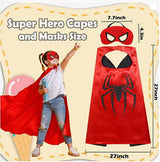 6-Pack | Superhero Reversible Cape & Mask Set Toys & Games - Tophatter Daily Deals