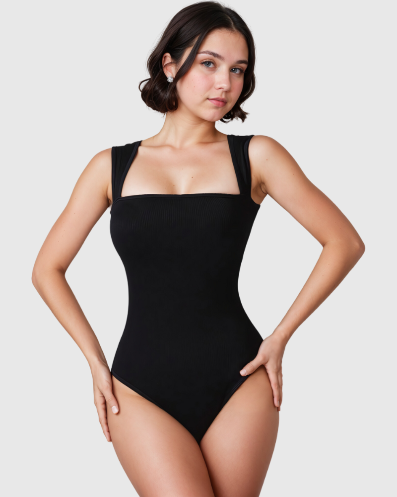 Revenge Body Racerback Wide Straps Bodysuit Bodysuit - Tophatter Daily Deals