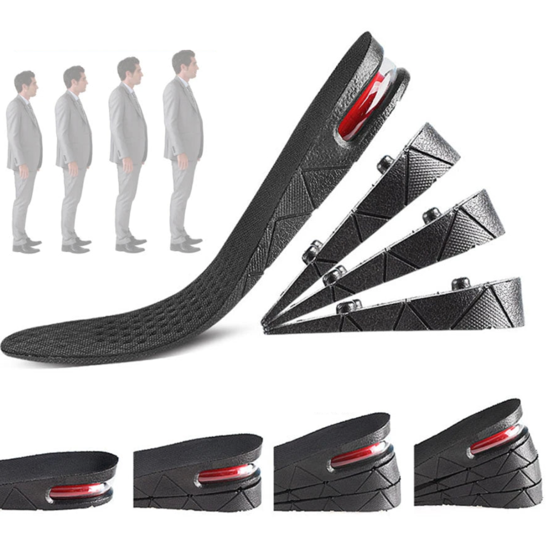 Height Increase Insoles Adjustable Shoe Lifts 9cm Comfort - Tophatter Daily Deals