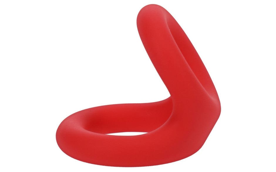 Uplift Silicone Cock Ring in Crimson > Cock Ring > Sling - Tophatter Daily Deals