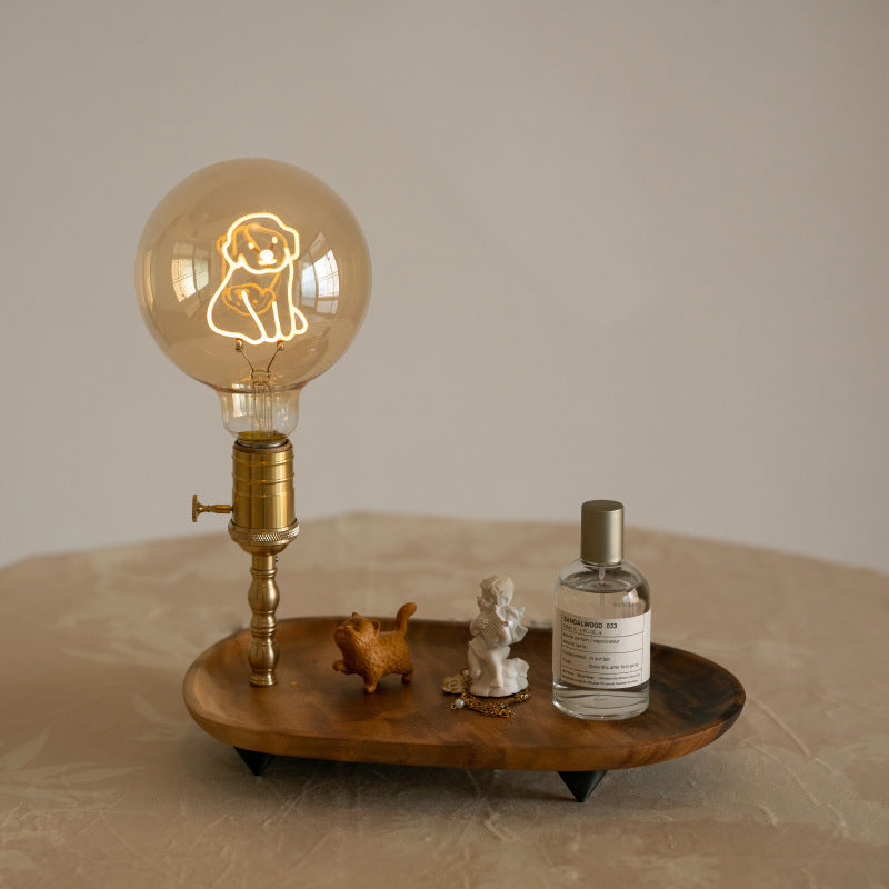 Urban Industrial Pup Lamp Long Platter Lighting - Tophatter Daily Deals