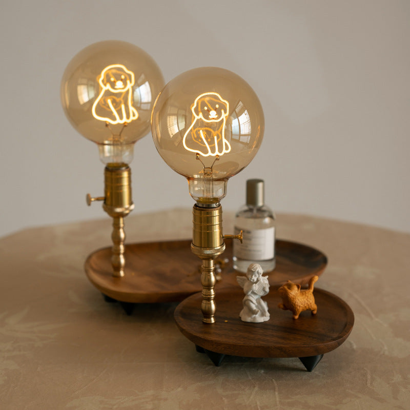 Urban Industrial Pup Lamp Lighting - Tophatter Daily Deals