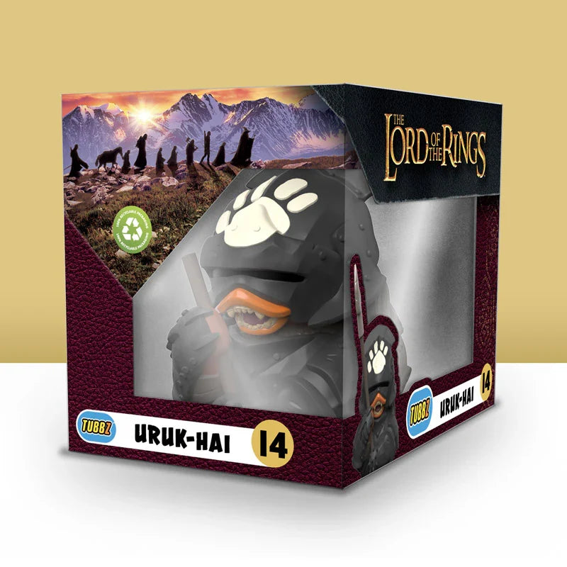 Lord of the Rings - Uruk-Hai Pikeman TUBBZ (Boxed Edition) TUBBZ Collectible Duck - Tophatter Daily Deals