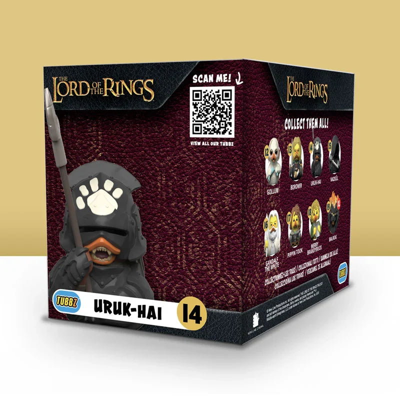Lord of the Rings - Uruk-Hai Pikeman TUBBZ (Boxed Edition) TUBBZ Collectible Duck - Tophatter Daily Deals