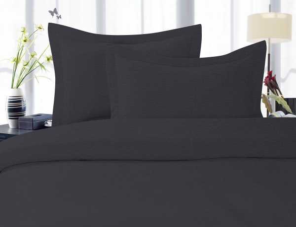 Bibb Home 3-Piece Flannel Duvet Cover Set Navy King Bedding - Tophatter Daily Deals