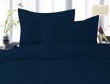 Bibb Home 3-Piece Flannel Duvet Cover Set Navy Twin Bedding - Tophatter Daily Deals