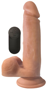 Big Shot 8 Inch Vibrating Wireless Silicone Dildo with Balls and Suction Cup Base > Vibrators > Realistic Vibrators - Tophatter Daily Deals