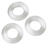 Super Stretch Clear Cockring Combo Set for Longer Performance > Cock Ring > Sets - Tophatter Daily Deals
