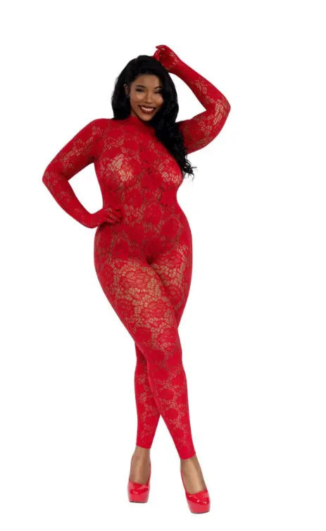 Gloved Bodystocking Dmnd – Nylon Spandex Bodystocking > Clothes > Bodies and Playsuits - Tophatter Daily Deals