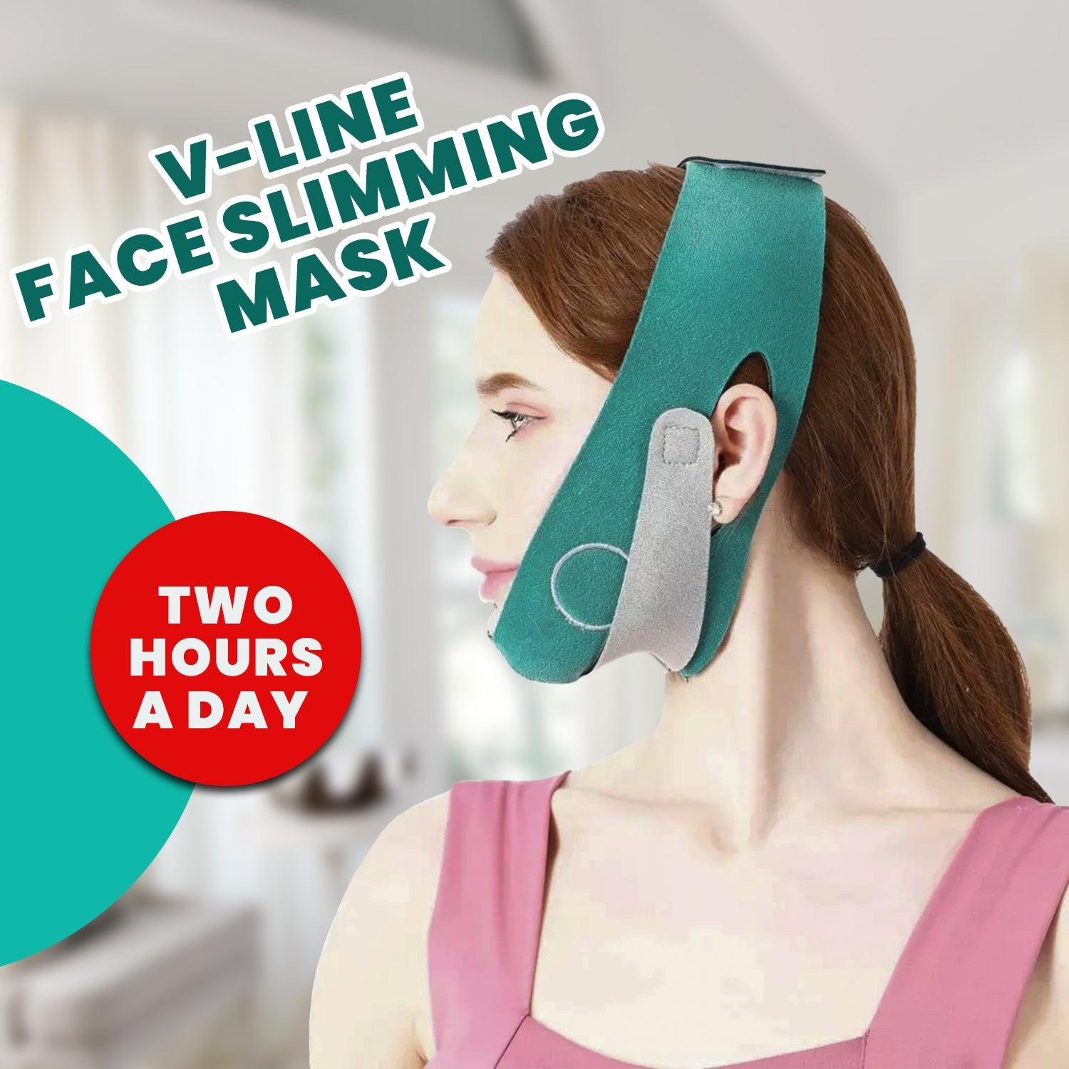 Double Chin Strap - V-Line Face Slimming Mask Chin Lift Up Cheek Belt Face Slim Strap Band Personal Care - Tophatter Daily Deals