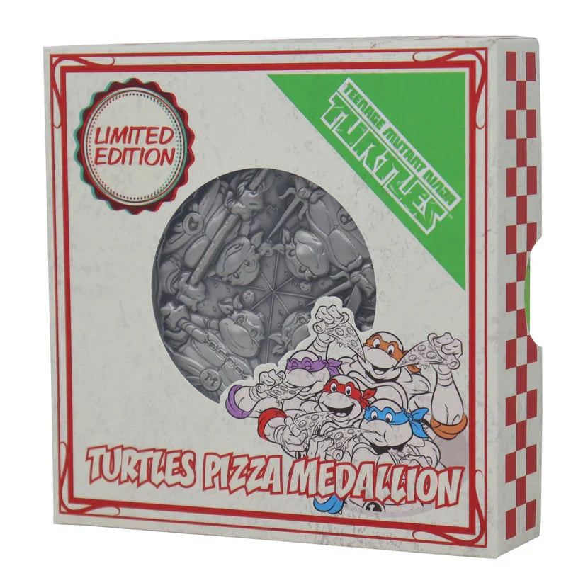 Teenage Mutant Ninja Turtles - Limited Edition Pizza Medallion Replica Coin - Tophatter Daily Deals