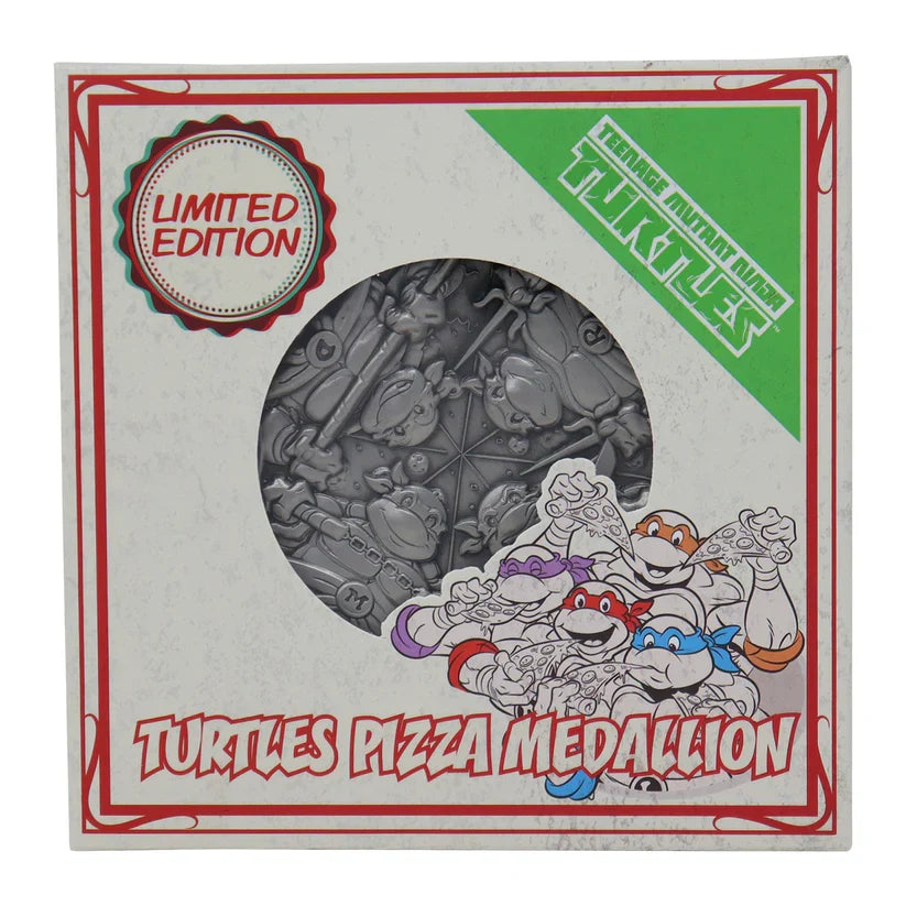 Teenage Mutant Ninja Turtles - Limited Edition Pizza Medallion Replica Coin - Tophatter Daily Deals
