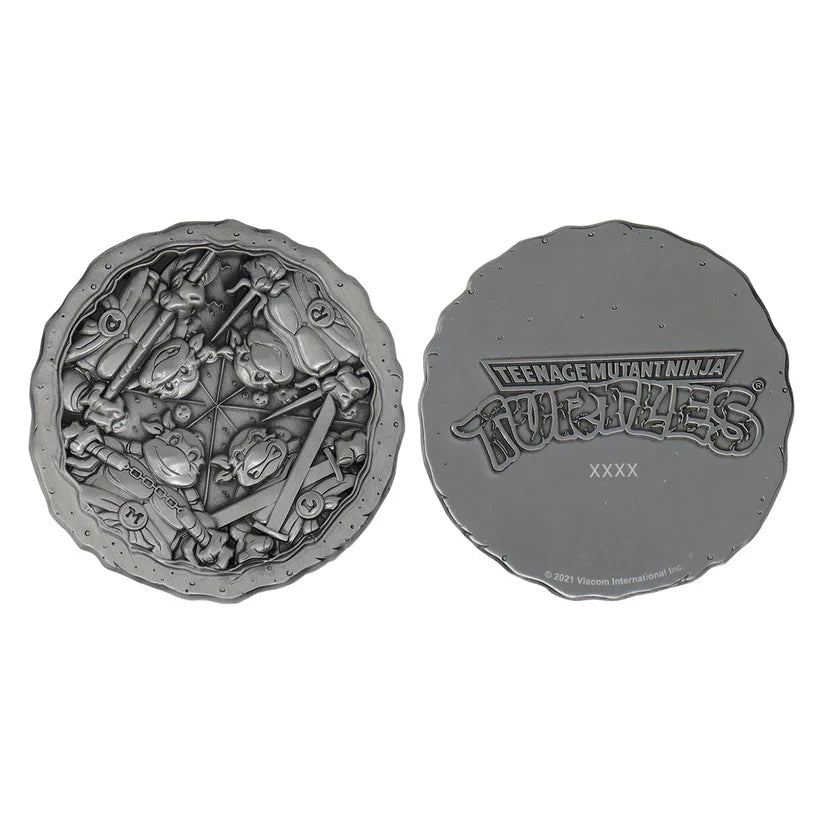 Teenage Mutant Ninja Turtles - Limited Edition Pizza Medallion Replica Coin - Tophatter Daily Deals
