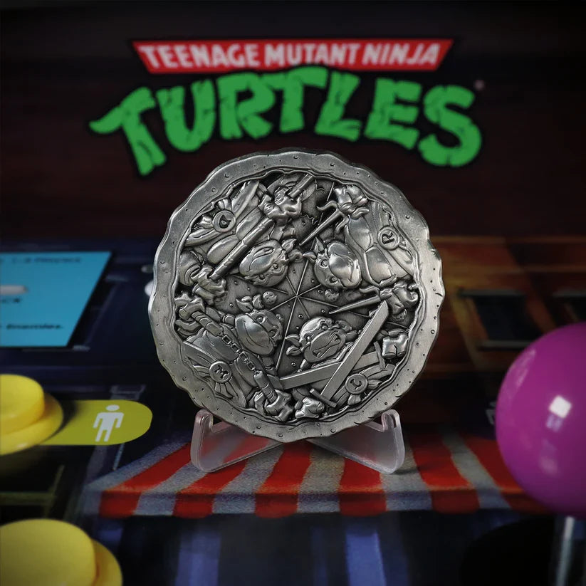 Teenage Mutant Ninja Turtles - Limited Edition Pizza Medallion Replica Coin - Tophatter Daily Deals