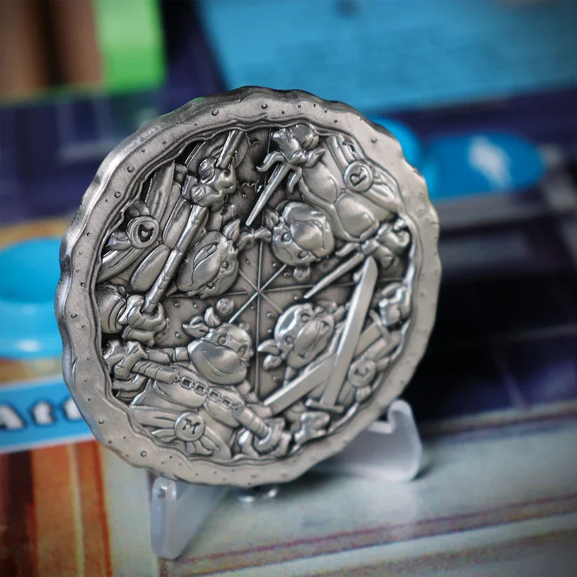 Teenage Mutant Ninja Turtles - Limited Edition Pizza Medallion Replica Coin - Tophatter Daily Deals