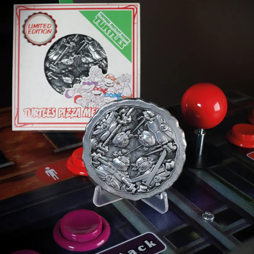 Teenage Mutant Ninja Turtles - Limited Edition Pizza Medallion Replica Coin - Tophatter Daily Deals