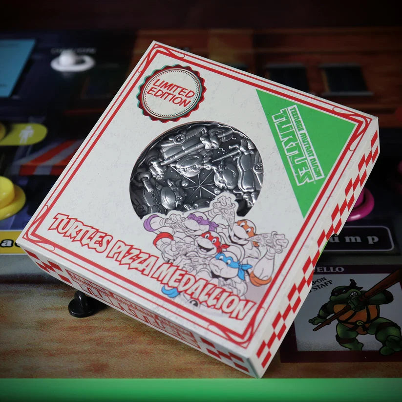 Teenage Mutant Ninja Turtles - Limited Edition Pizza Medallion Replica Coin - Tophatter Daily Deals