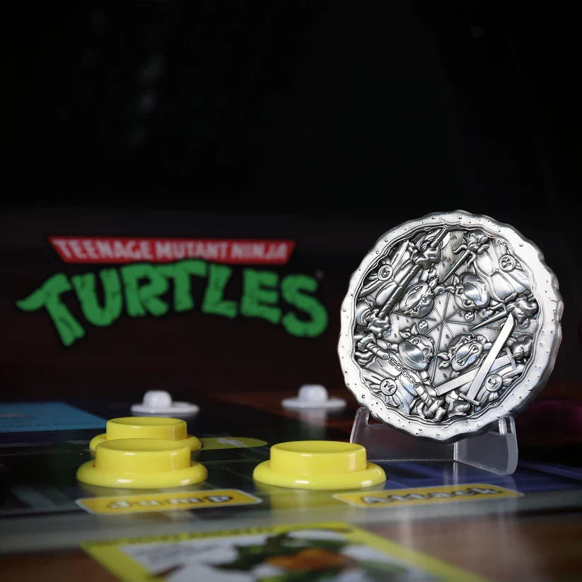 Teenage Mutant Ninja Turtles - Limited Edition Pizza Medallion Replica Coin - Tophatter Daily Deals