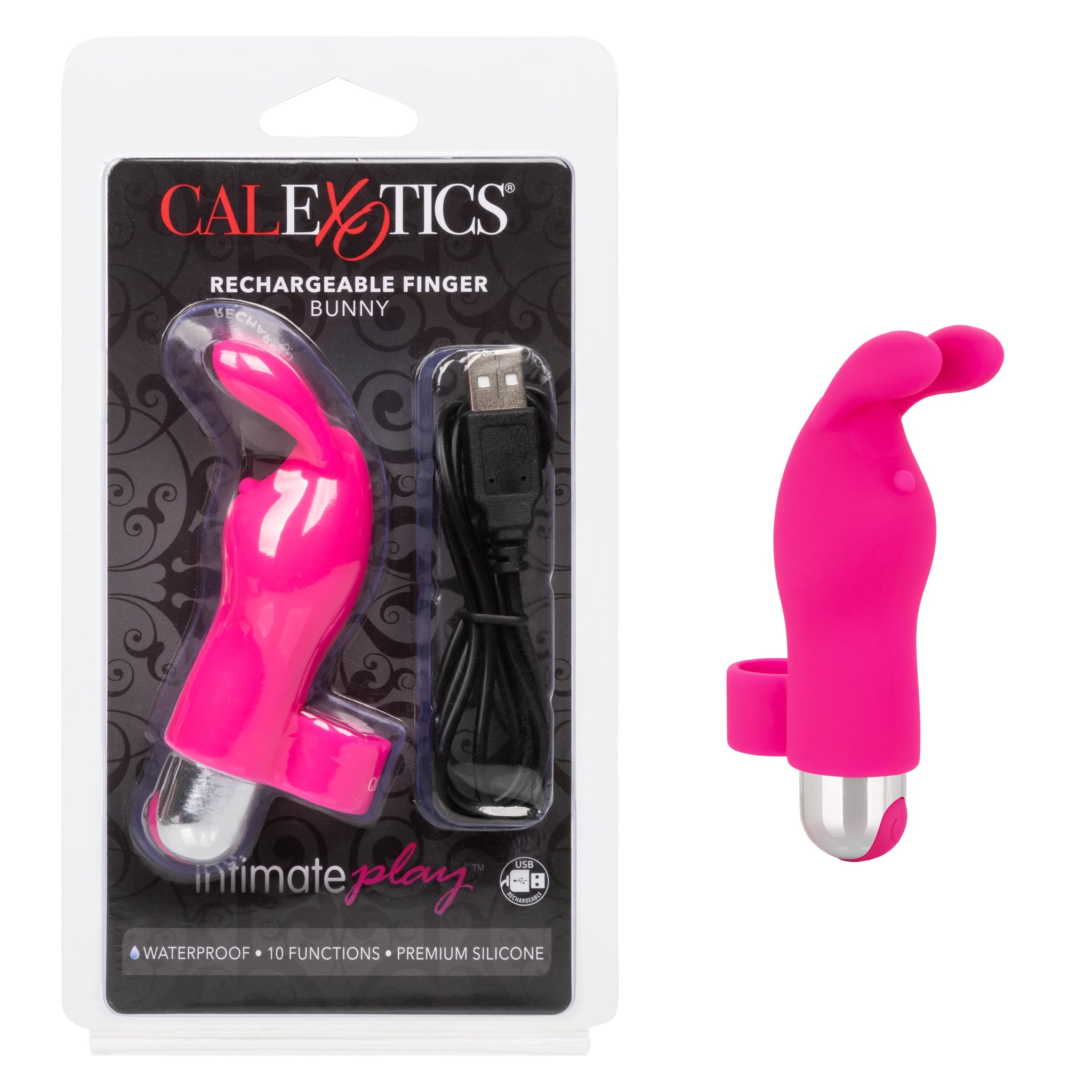 Intimate Play Rechargeable Bunny Finger Vibrator > Vibrators > Finger Vibrators - Tophatter Daily Deals
