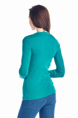 Women's Long Sleeve Crew Neck Top Tops - Tophatter Daily Deals
