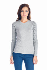 Women's Long Sleeve Crew Neck Top Tops - Tophatter Daily Deals