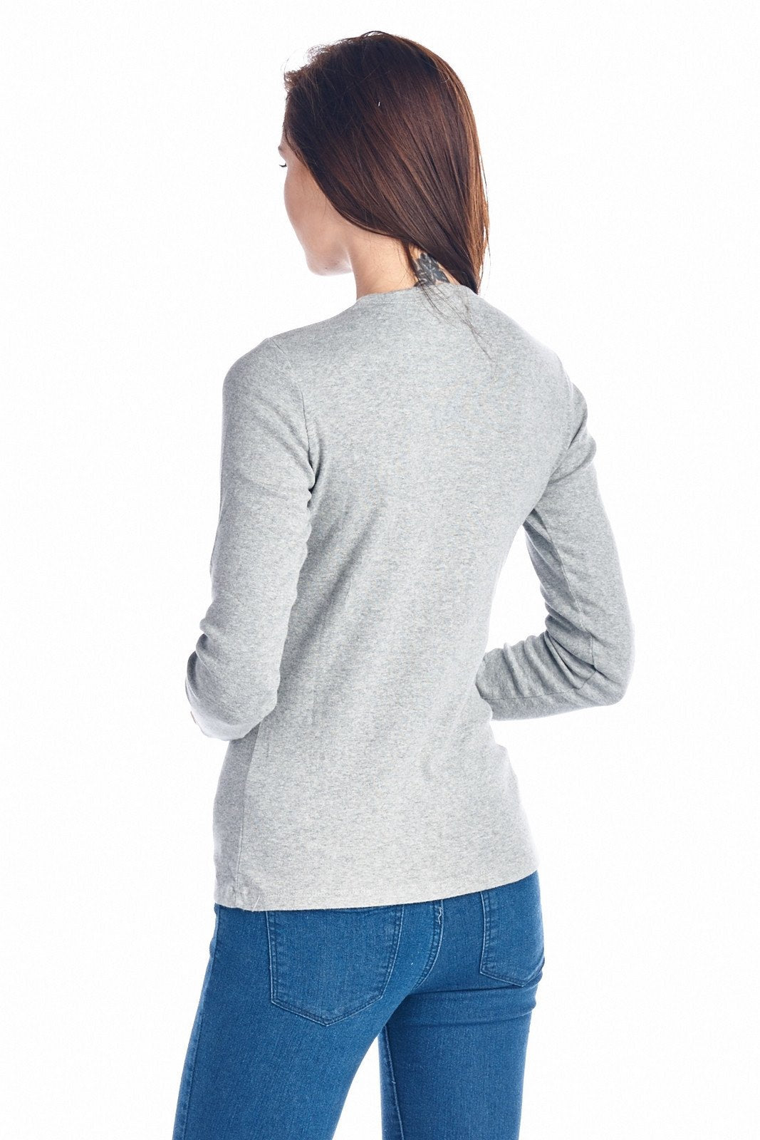 Women's Long Sleeve Crew Neck Top Tops - Tophatter Daily Deals