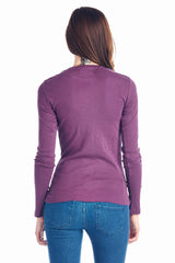 Women's Long Sleeve Crew Neck Top Tops - Tophatter Daily Deals