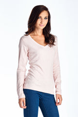 Women's Long Sleeve V-Neck Top Tops - Tophatter Daily Deals