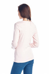 Women's Long Sleeve V-Neck Top Tops - Tophatter Daily Deals