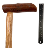 Natural Spiral Vine Twisted Wood Walking Cane - 35.5" Vine Twist Canes - Tophatter Daily Deals
