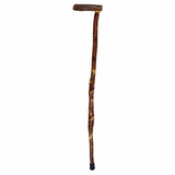 Natural Spiral Vine Twisted Wood Walking Cane - 35.5" Vine Twist Canes - Tophatter Daily Deals