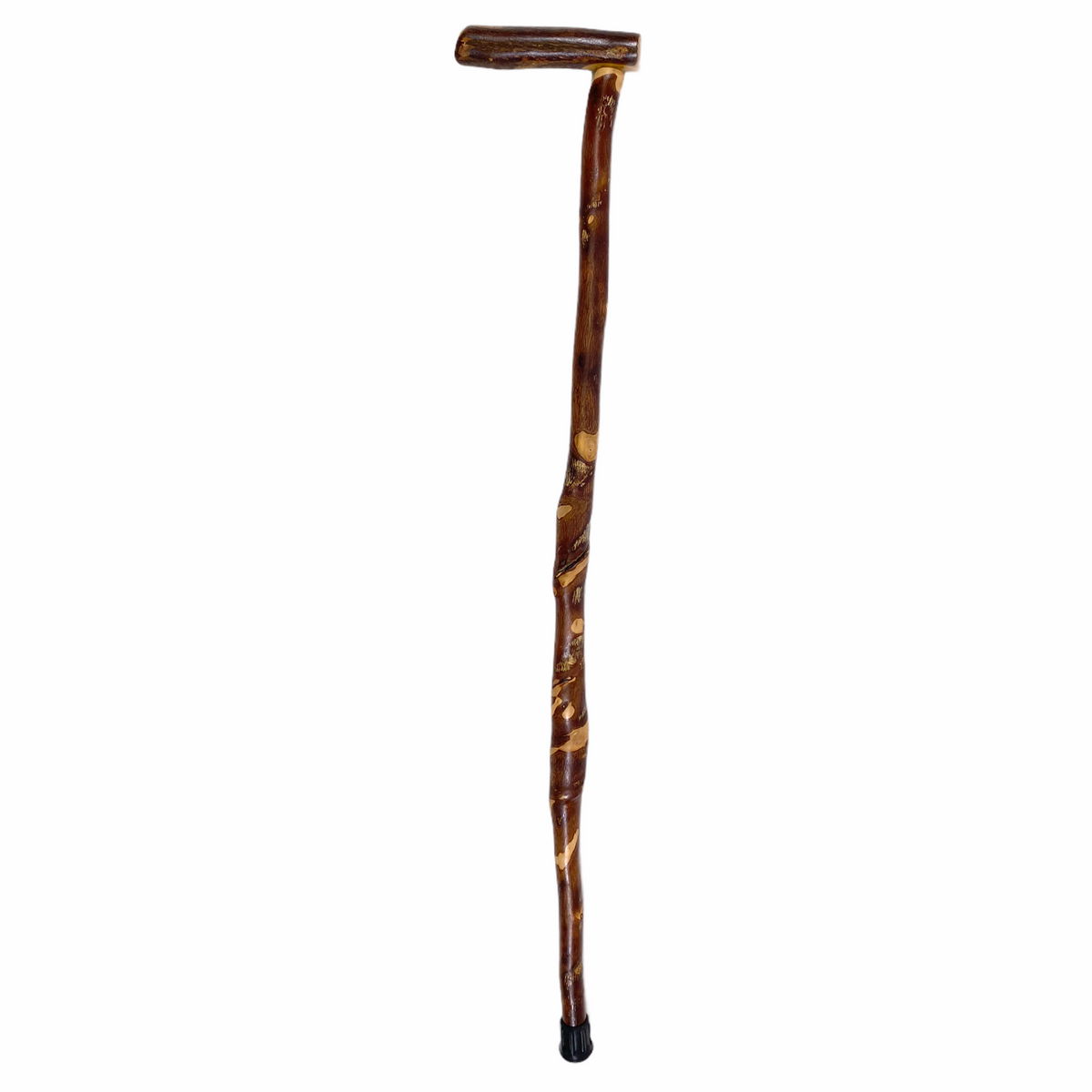 Natural Spiral Vine Twisted Wood Walking Cane - 35.5" Vine Twist Canes - Tophatter Daily Deals