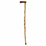 Natural Spiral Vine Twisted Wood Walking Cane - 36" Vine Twist Canes - Tophatter Daily Deals