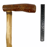 Natural Spiral Vine Twisted Wood Walking Cane - 36" Vine Twist Canes - Tophatter Daily Deals