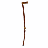 Natural Spiral Vine Twisted Wood Walking Cane - 36.5" Vine Twist Canes - Tophatter Daily Deals