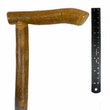 Natural Spiral Vine Twisted Wood Walking Cane - 36.5" Vine Twist Canes - Tophatter Daily Deals