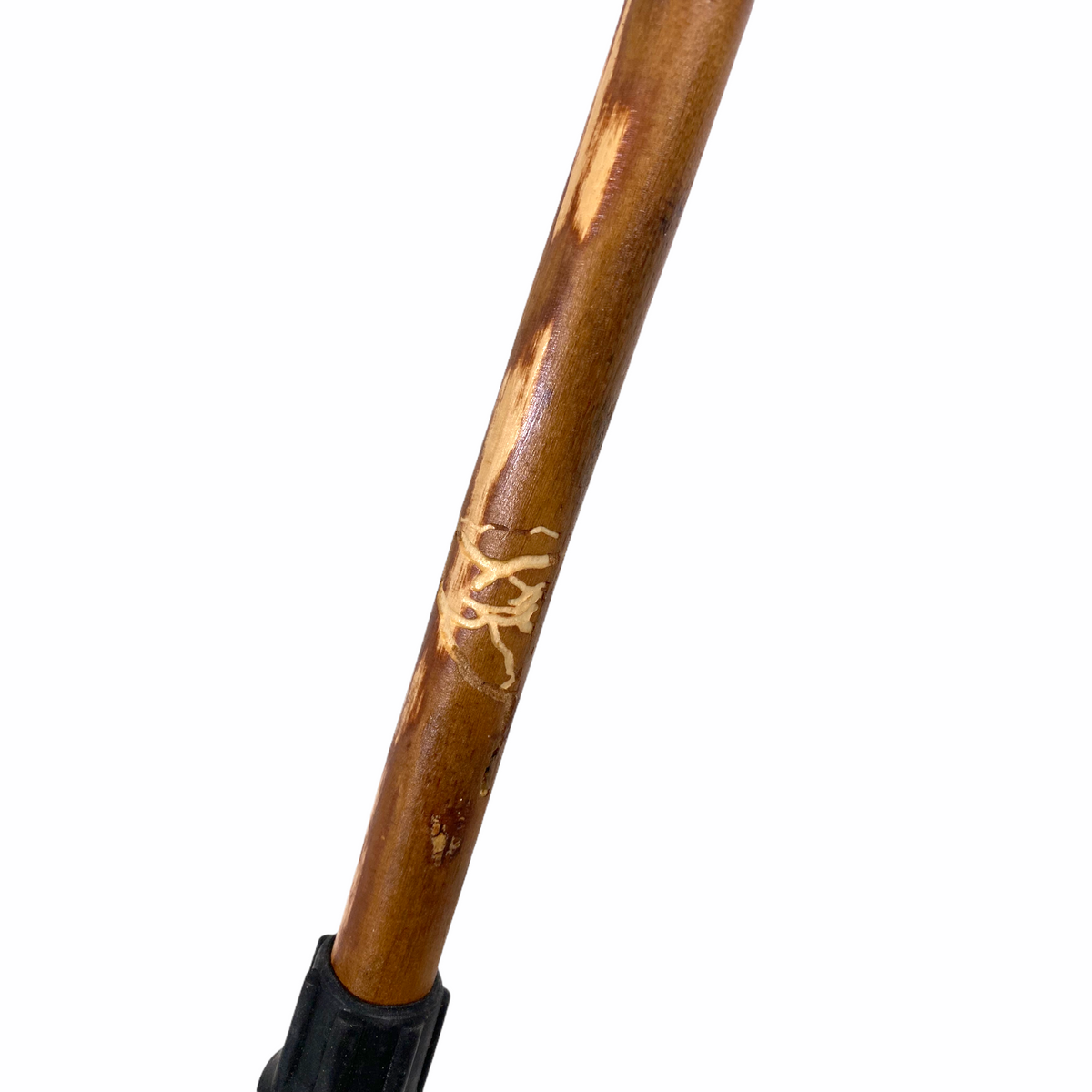 Natural Spiral Vine Twisted Wood Walking Cane - 35" Vine Twist Canes - Tophatter Daily Deals