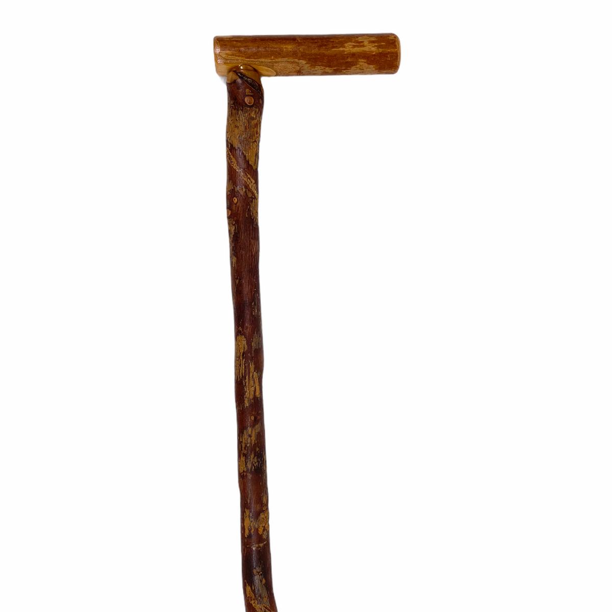 Natural Spiral Vine Twisted Wood Walking Cane - 36" Vine Twist Canes - Tophatter Daily Deals